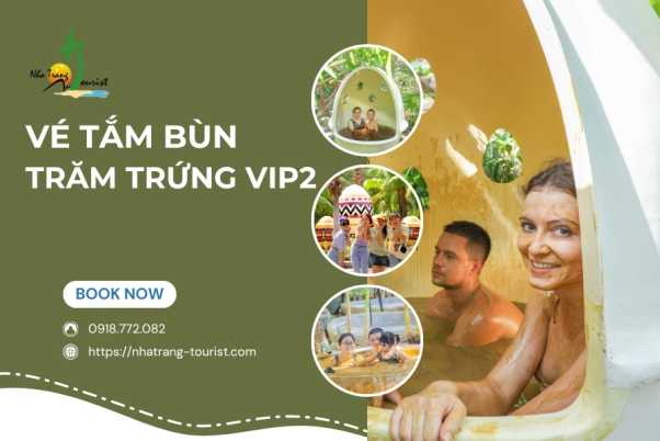 Vé Tắm Bùn Trăm Trứng VIP2